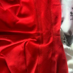 Red Zyia Ascend Leggings